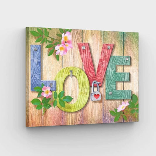 Love Sign - Paint by Numbers Kit