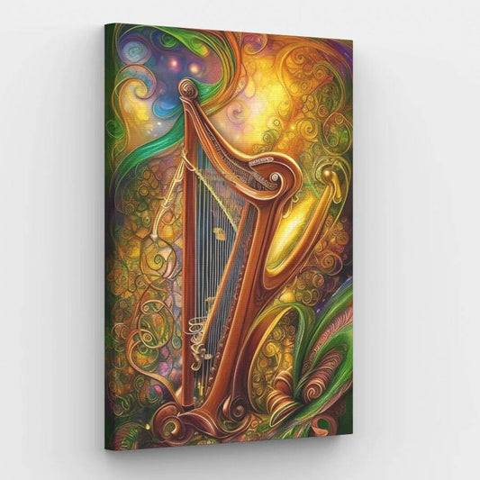 Magical Harmony Harp - Paint by Numbers Kit