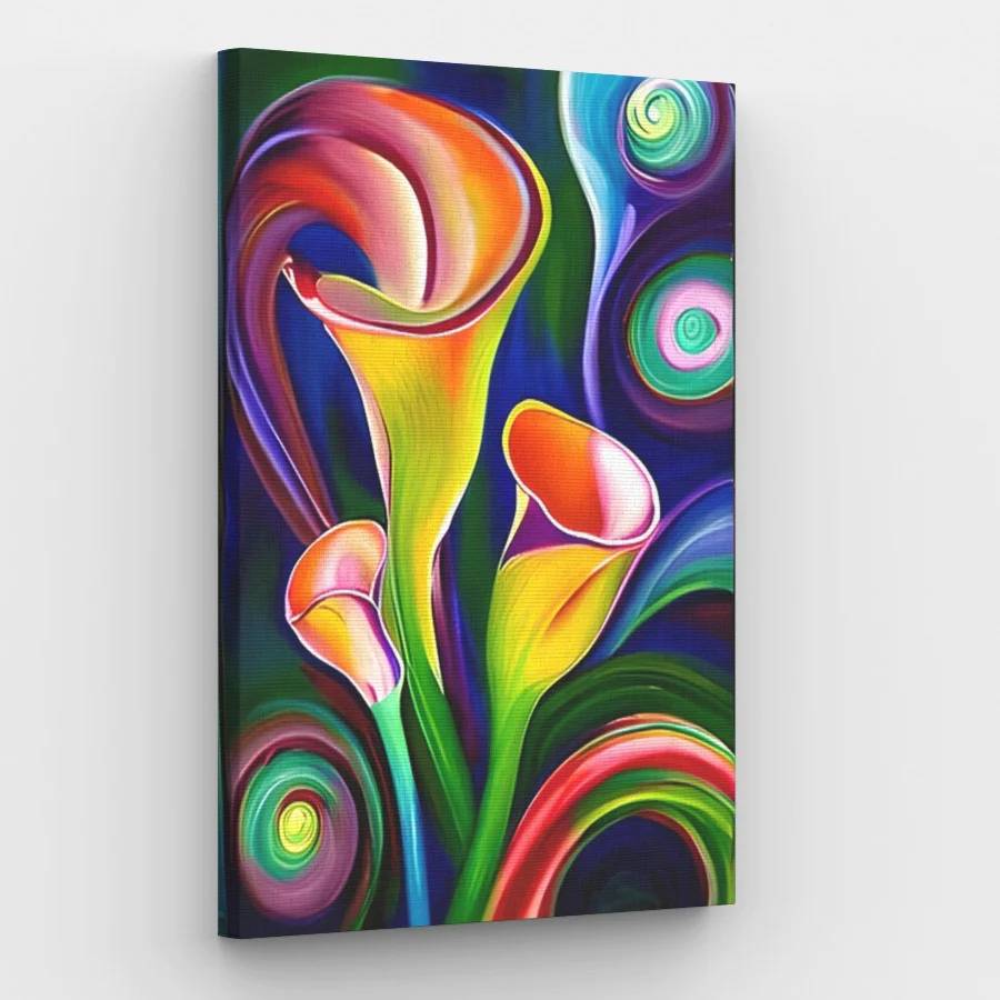 Mosaic Calla Lily - Paint by Numbers Kit