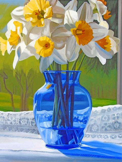 Narcissus Vase - Paint by Numbers Kit