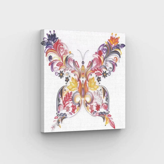 Ornamental Butterfly - Paint by Numbers Kit