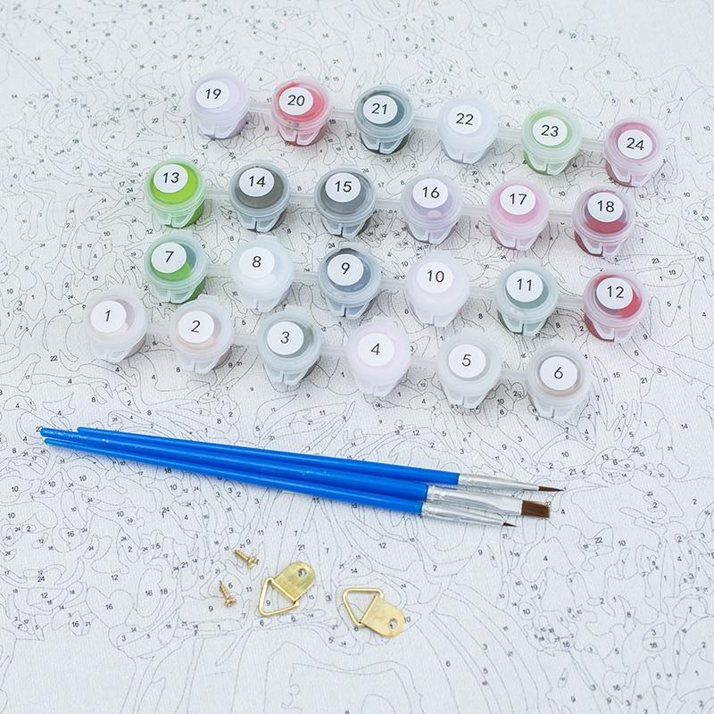 Mosaic Bottles - Paint by Numbers Kit