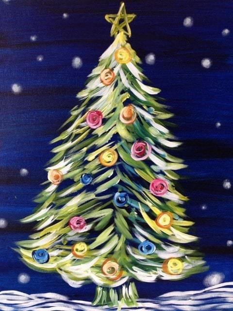 Christmas Tree - Paint by Numbers Kit