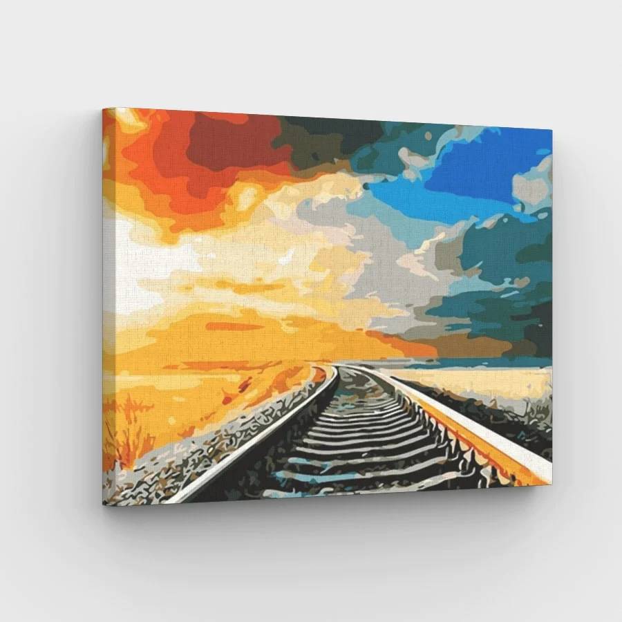 Railroad to Eternity - Paint by Numbers Kit