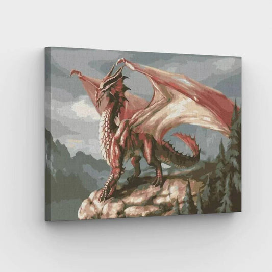 Red Dragon - Paint by Numbers Kit
