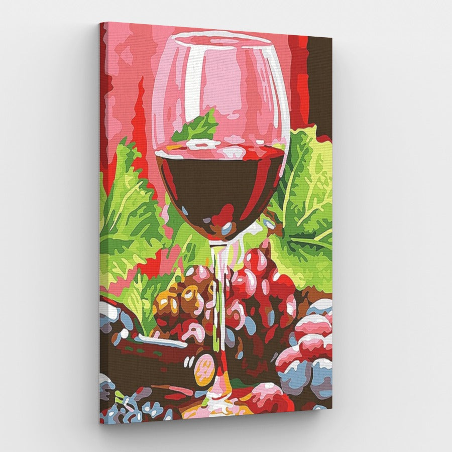 Red Wine - Paint by Numbers Kit