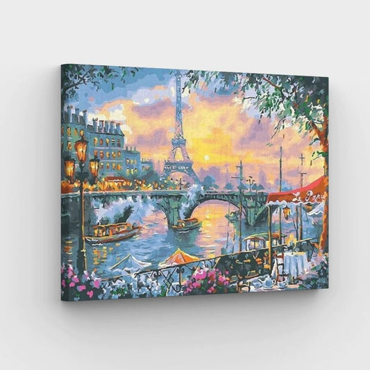Romantic Paris - Paint by Numbers Kit