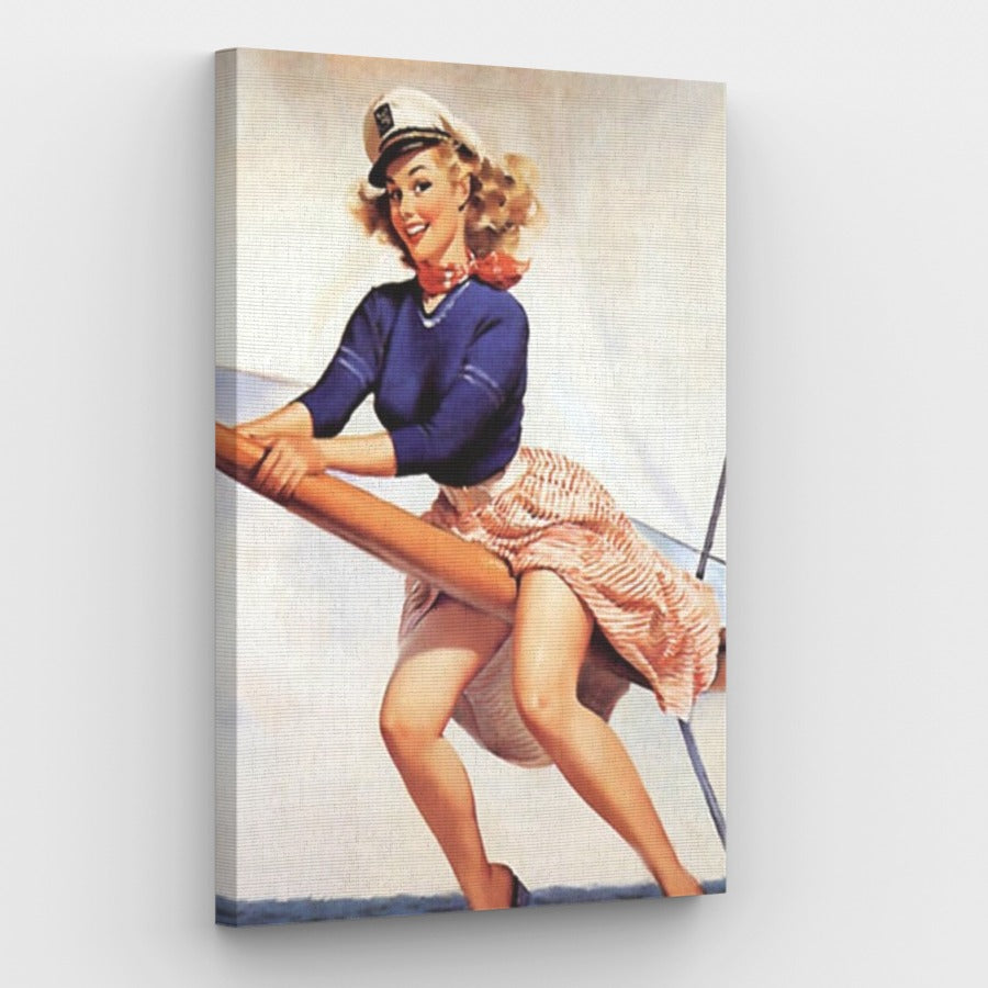 Sailor Lady - Paint by Numbers Kit
