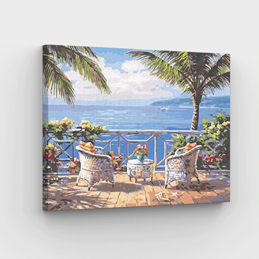 Tropical Breakfast - Paint by Numbers Kit