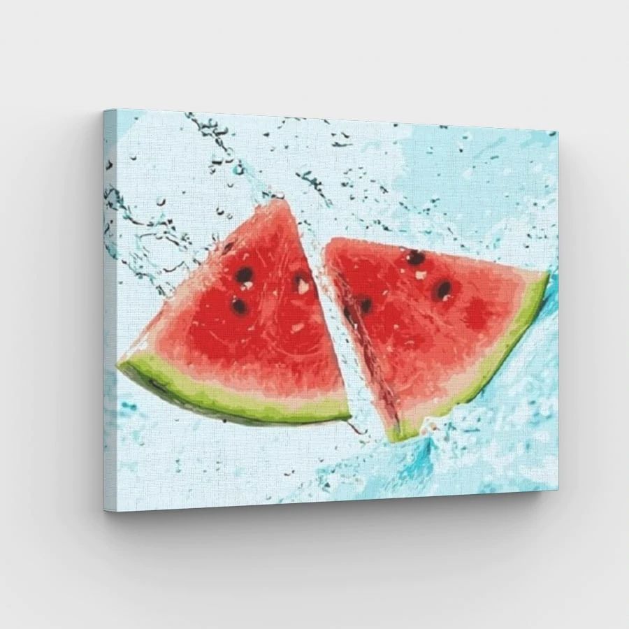 Watermelon Slices - Paint by Numbers Kit