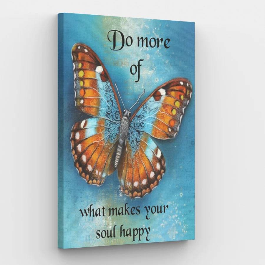 What Makes Your Soul Happy - Paint by Numbers Kit